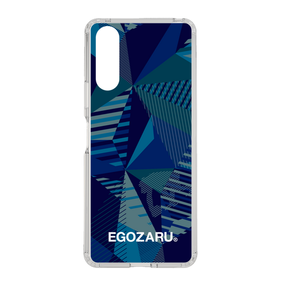スリムプロテクションケース［ EGOZARU - ワイドジオメトリック ］