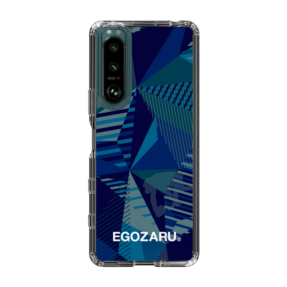 スリムプロテクションケース［ EGOZARU - ワイドジオメトリック ］