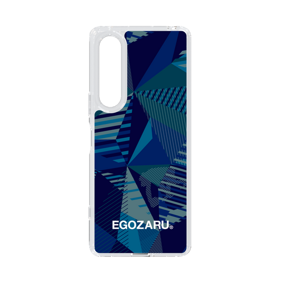 スリムプロテクションケース［ EGOZARU - ワイドジオメトリック ］