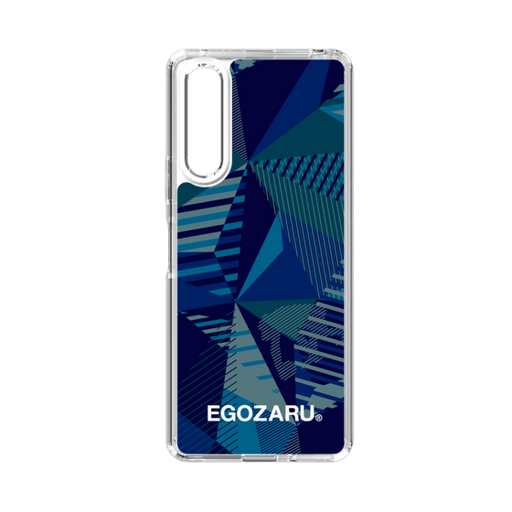 スリムプロテクションケース［ EGOZARU - ワイドジオメトリック ］