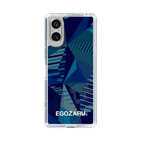 スリムプロテクションケース［ EGOZARU - ワイドジオメトリック ］