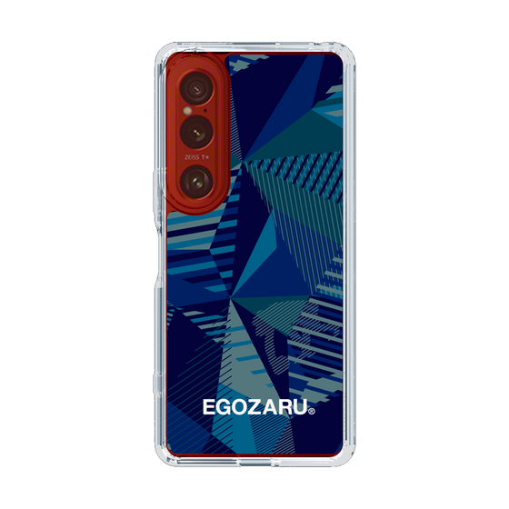 スリムプロテクションケース［ EGOZARU - ワイドジオメトリック ］