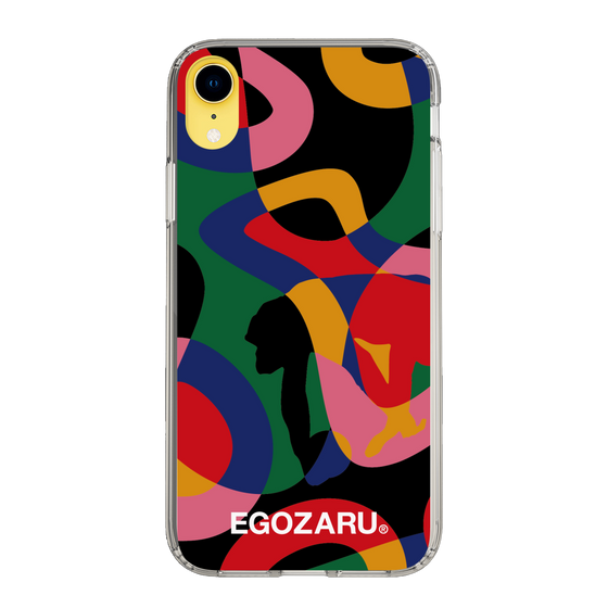 スリムプロテクションケース［ EGOZARU - ポップパターン ］