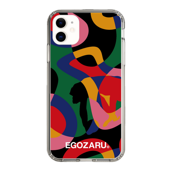 スリムプロテクションケース［ EGOZARU - ポップパターン ］