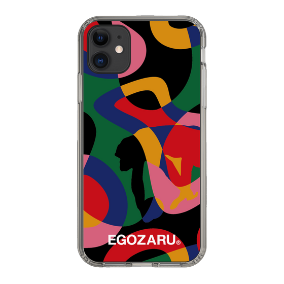 スリムプロテクションケース［ EGOZARU - ポップパターン ］