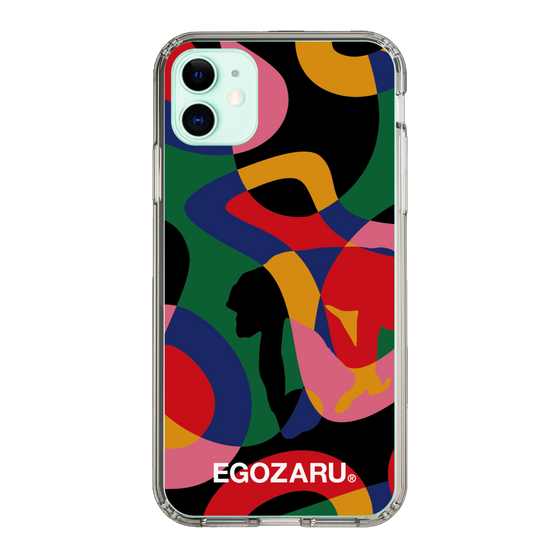 スリムプロテクションケース［ EGOZARU - ポップパターン ］