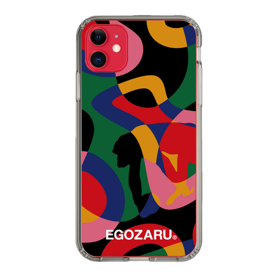 スリムプロテクションケース［ EGOZARU - ポップパターン ］