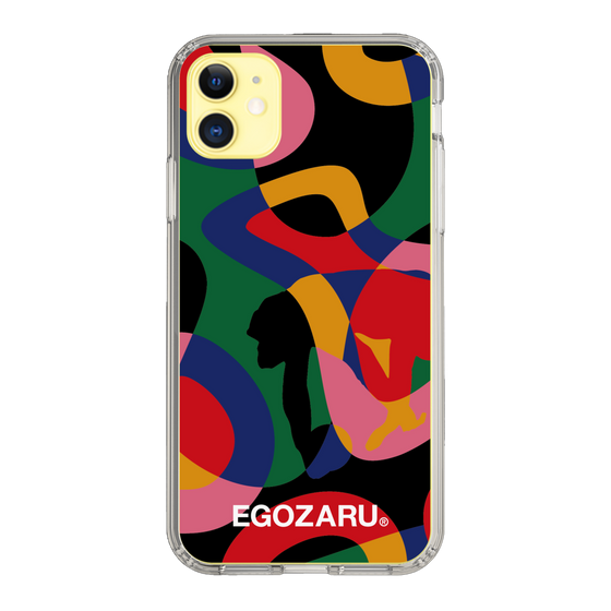 スリムプロテクションケース［ EGOZARU - ポップパターン ］