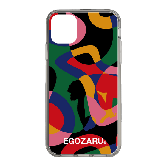 スリムプロテクションケース［ EGOZARU - ポップパターン ］