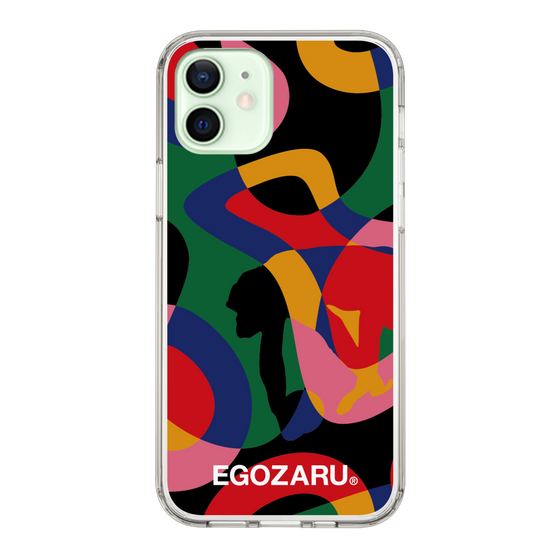 スリムプロテクションケース［ EGOZARU - ポップパターン ］