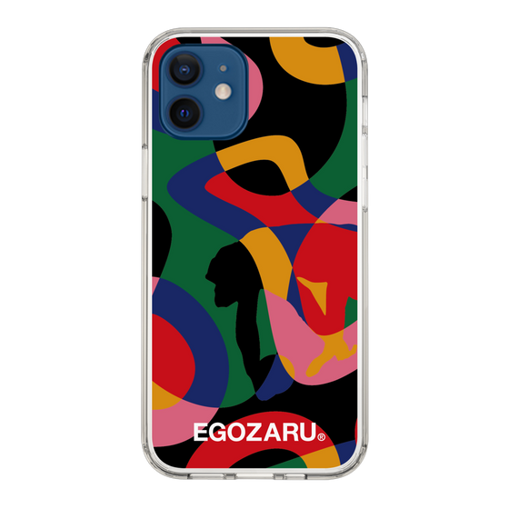 スリムプロテクションケース［ EGOZARU - ポップパターン ］