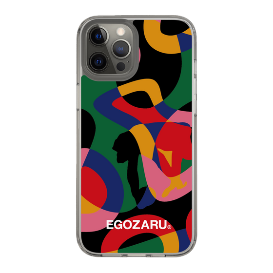 スリムプロテクションケース［ EGOZARU - ポップパターン ］