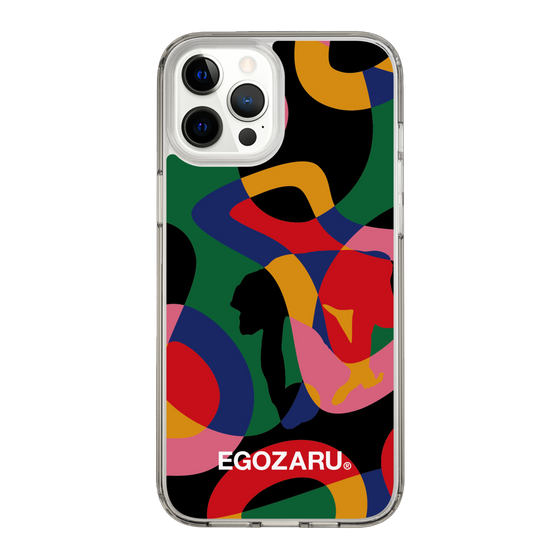 スリムプロテクションケース［ EGOZARU - ポップパターン ］