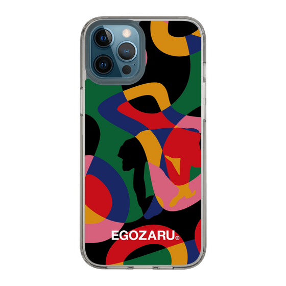 スリムプロテクションケース［ EGOZARU - ポップパターン ］