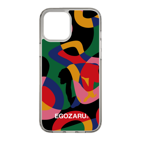 スリムプロテクションケース［ EGOZARU - ポップパターン ］