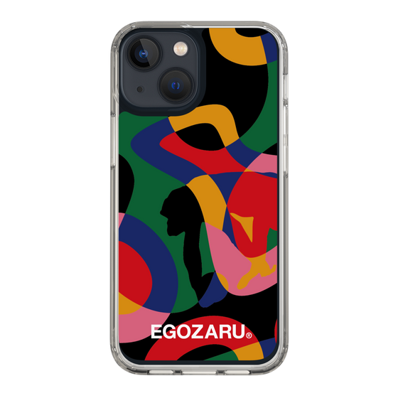 スリムプロテクションケース［ EGOZARU - ポップパターン ］