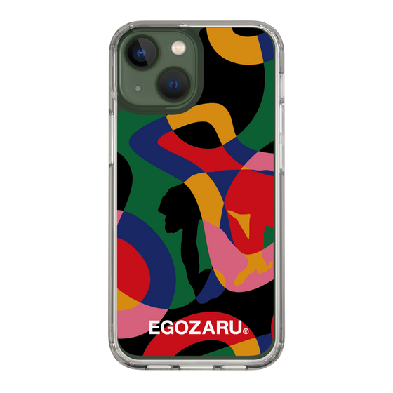 スリムプロテクションケース［ EGOZARU - ポップパターン ］