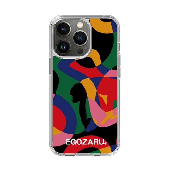 スリムプロテクションケース［ EGOZARU - ポップパターン ］