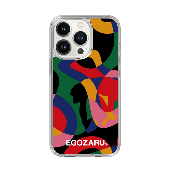 スリムプロテクションケース［ EGOZARU - ポップパターン ］