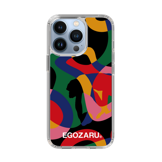 スリムプロテクションケース［ EGOZARU - ポップパターン ］