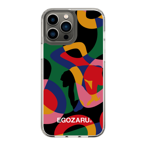 スリムプロテクションケース［ EGOZARU - ポップパターン ］