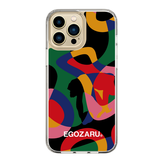 スリムプロテクションケース［ EGOZARU - ポップパターン ］