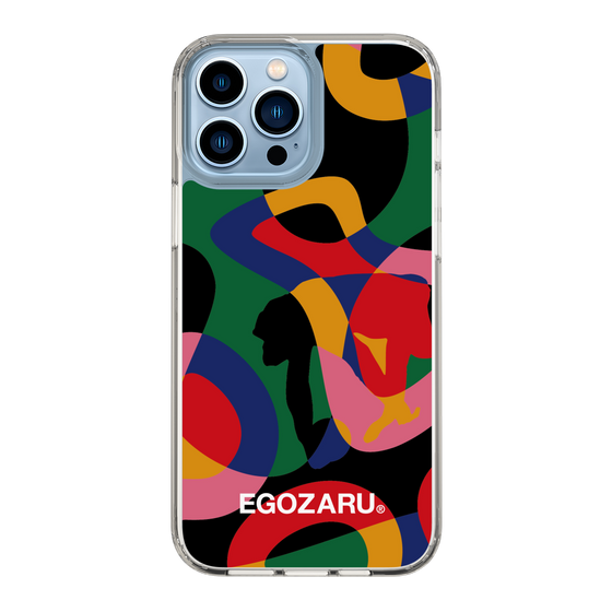 スリムプロテクションケース［ EGOZARU - ポップパターン ］