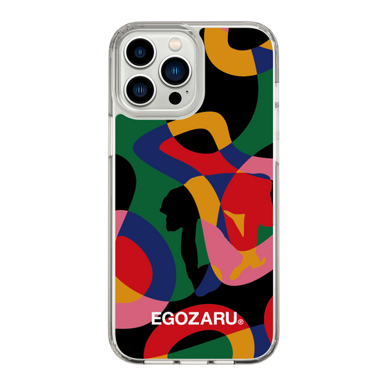 スリムプロテクションケース［ EGOZARU - ポップパターン ］