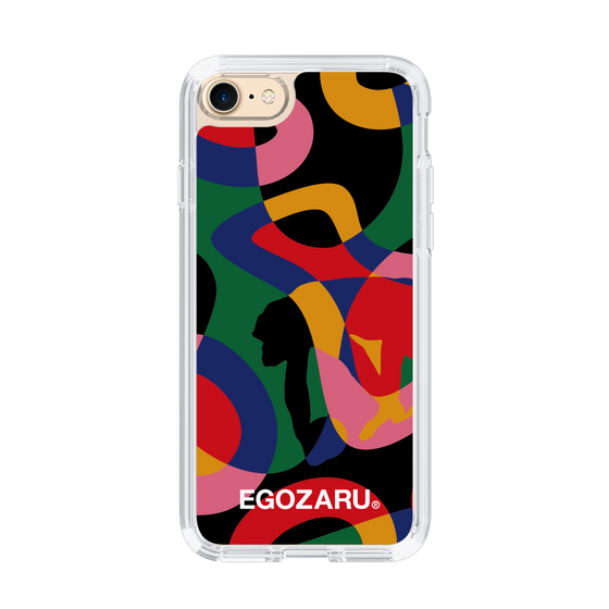スリムプロテクションケース［ EGOZARU - ポップパターン ］