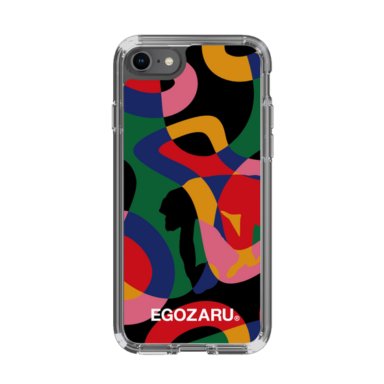 スリムプロテクションケース［ EGOZARU - ポップパターン ］