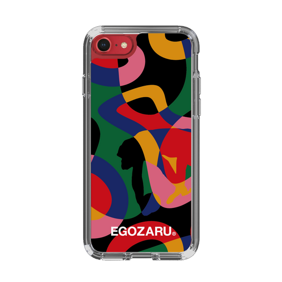 スリムプロテクションケース［ EGOZARU - ポップパターン ］