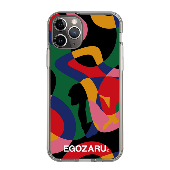 スリムプロテクションケース［ EGOZARU - ポップパターン ］