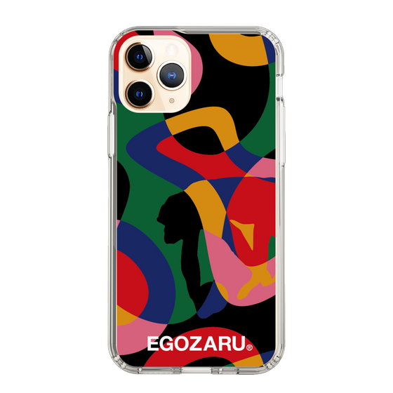 スリムプロテクションケース［ EGOZARU - ポップパターン ］