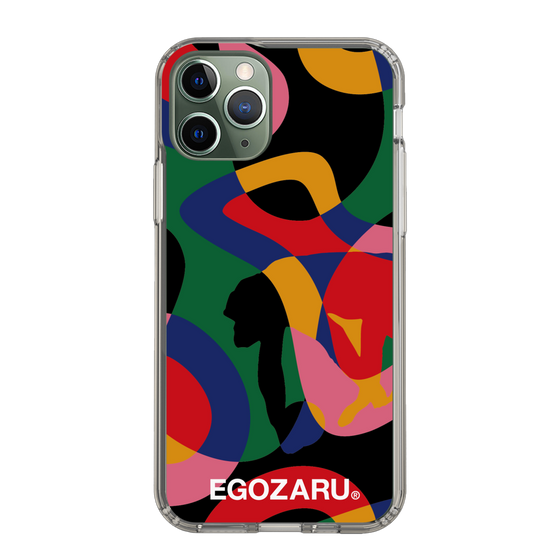 スリムプロテクションケース［ EGOZARU - ポップパターン ］