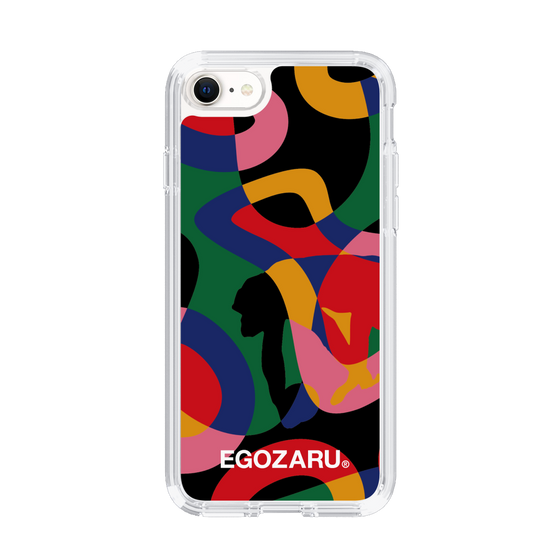 スリムプロテクションケース［ EGOZARU - ポップパターン ］