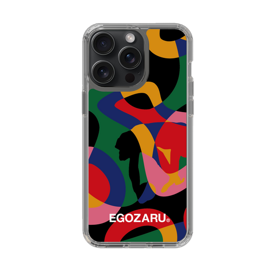 スリムプロテクションケース［ EGOZARU - ポップパターン ］