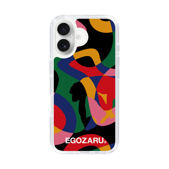 スリムプロテクションケース［ EGOZARU - ポップパターン ］