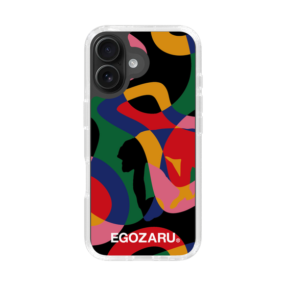 スリムプロテクションケース［ EGOZARU - ポップパターン ］