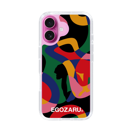 スリムプロテクションケース［ EGOZARU - ポップパターン ］