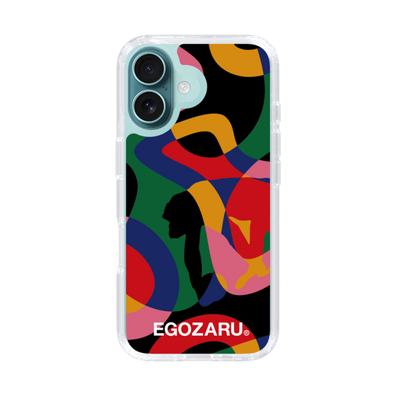 スリムプロテクションケース［ EGOZARU - ポップパターン ］