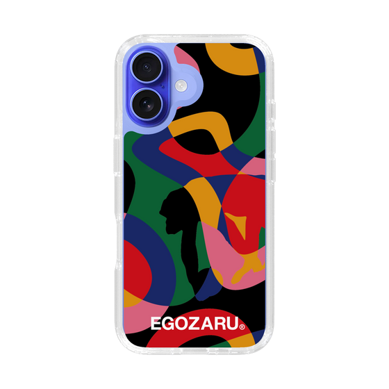 スリムプロテクションケース［ EGOZARU - ポップパターン ］