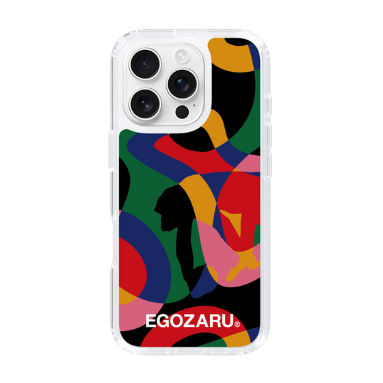 スリムプロテクションケース［ EGOZARU - ポップパターン ］