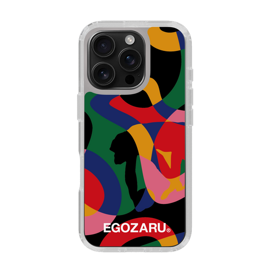 スリムプロテクションケース［ EGOZARU - ポップパターン ］