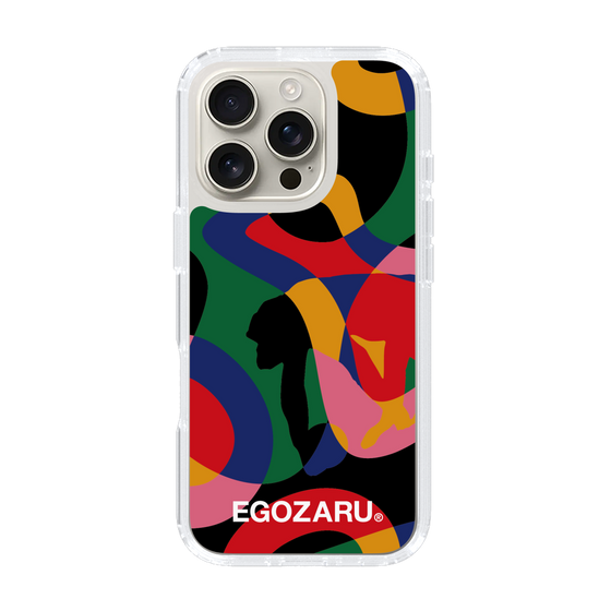 スリムプロテクションケース［ EGOZARU - ポップパターン ］