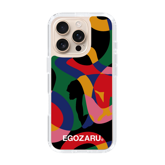 スリムプロテクションケース［ EGOZARU - ポップパターン ］