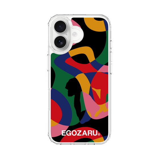 スリムプロテクションケース［ EGOZARU - ポップパターン ］