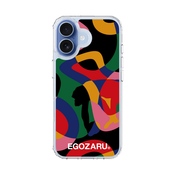 スリムプロテクションケース［ EGOZARU - ポップパターン ］