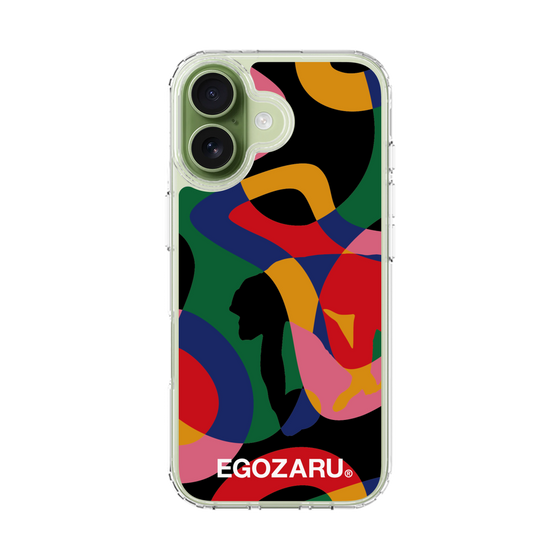 スリムプロテクションケース［ EGOZARU - ポップパターン ］