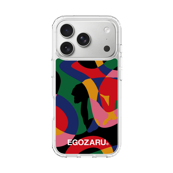 スリムプロテクションケース［ EGOZARU - ポップパターン ］