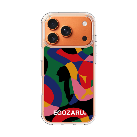 スリムプロテクションケース［ EGOZARU - ポップパターン ］